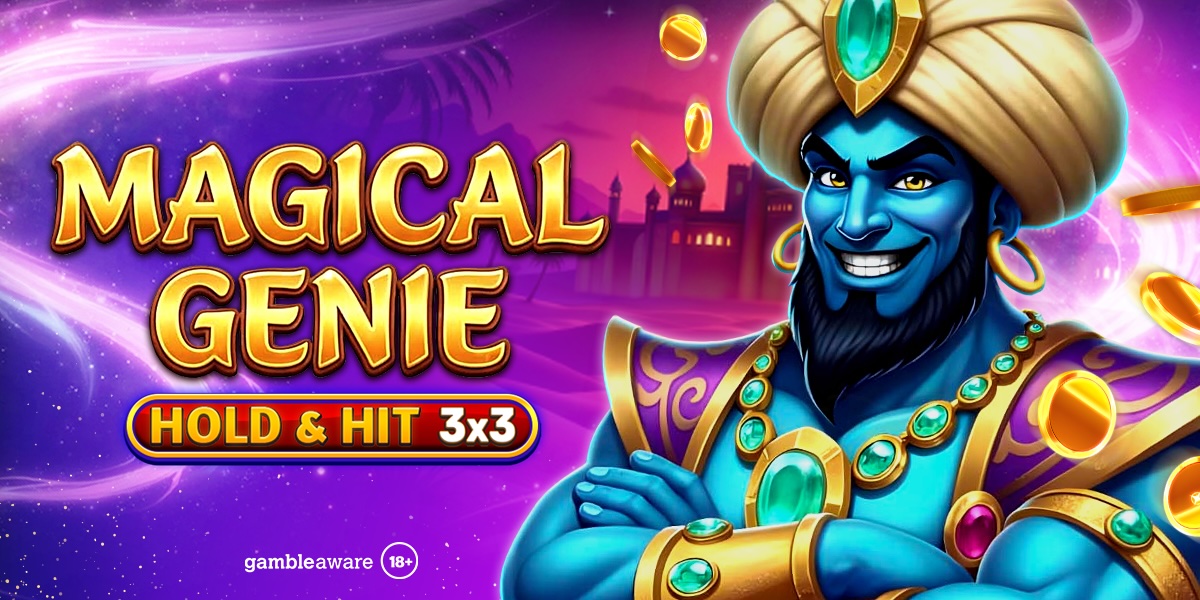 Spinomenal Unveils Magical Genie - Hold & Hit 3x3