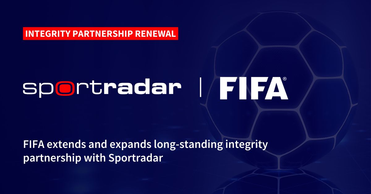 Sportradar Extends FIFA Integrity Partnership Until 2031