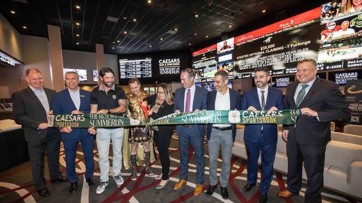 Caesars Entertainment Opens New Race & Sportsbook in Summerlin