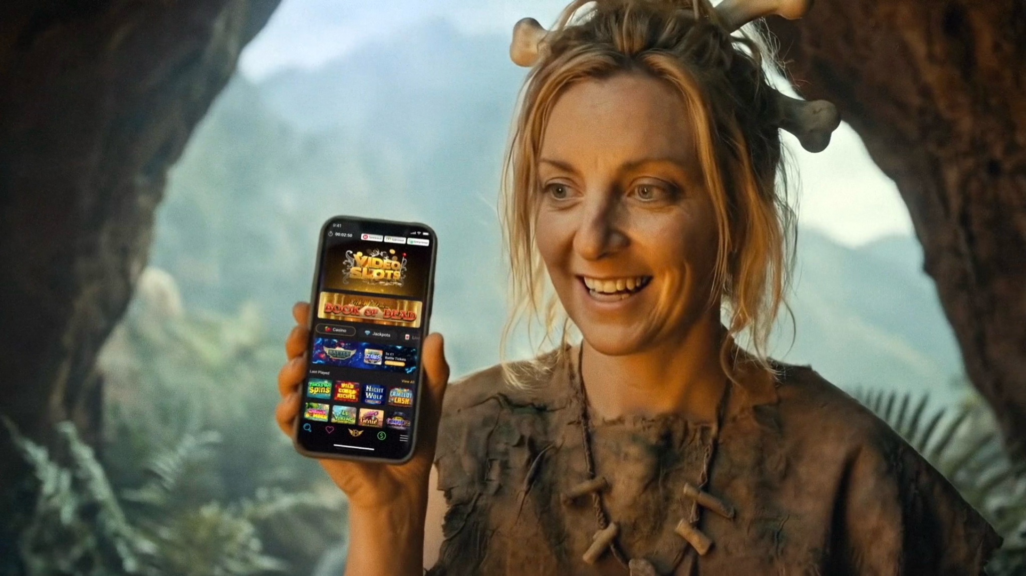 New Videoslots App Stars in AI-assisted “Stone Age” Ad