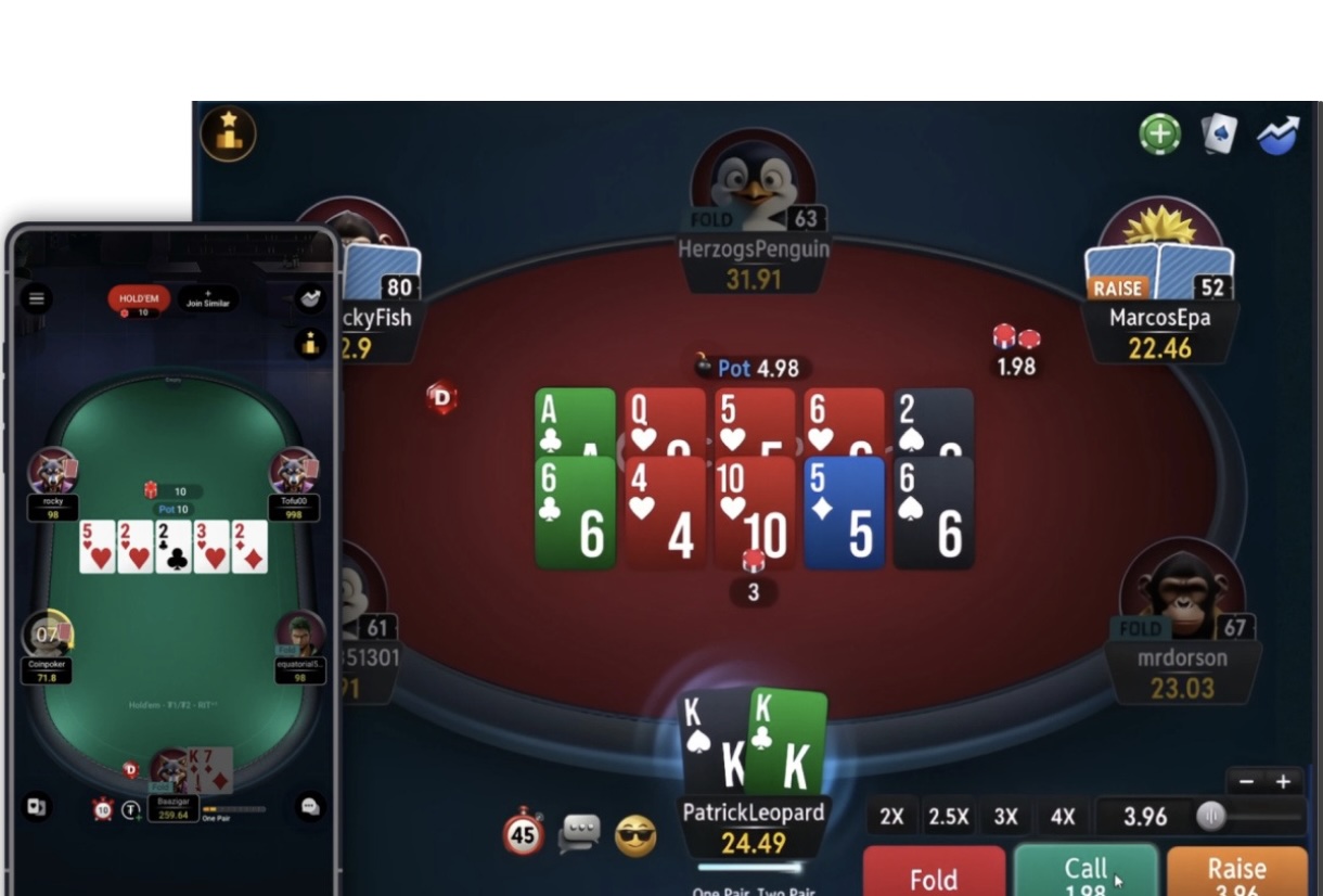 CoinPoker Debuts New App with Rake Free Poker, Signs Abby Merk and Papo MC