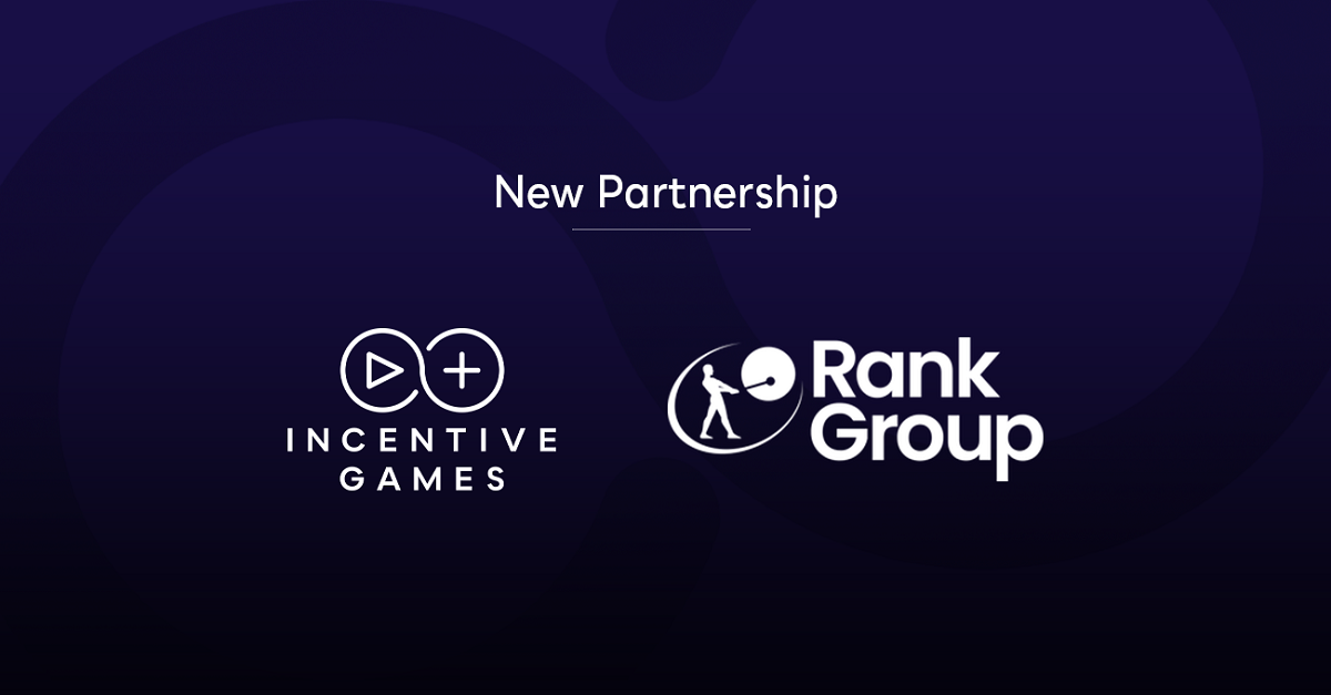 Incentive Games Partners with Rank Group to Expand Real-money Games Portfolio
