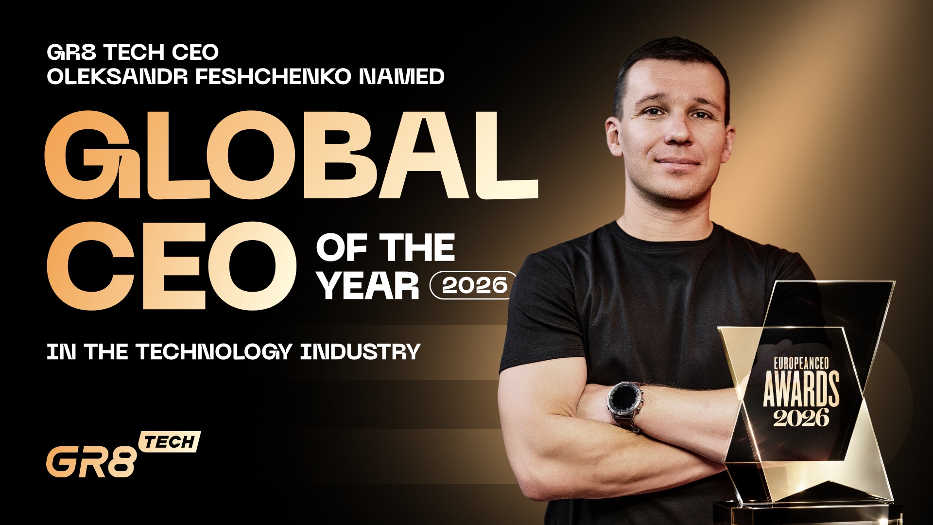 GR8 Tech CEO Named CEO of the Year for Second Consecutive Year