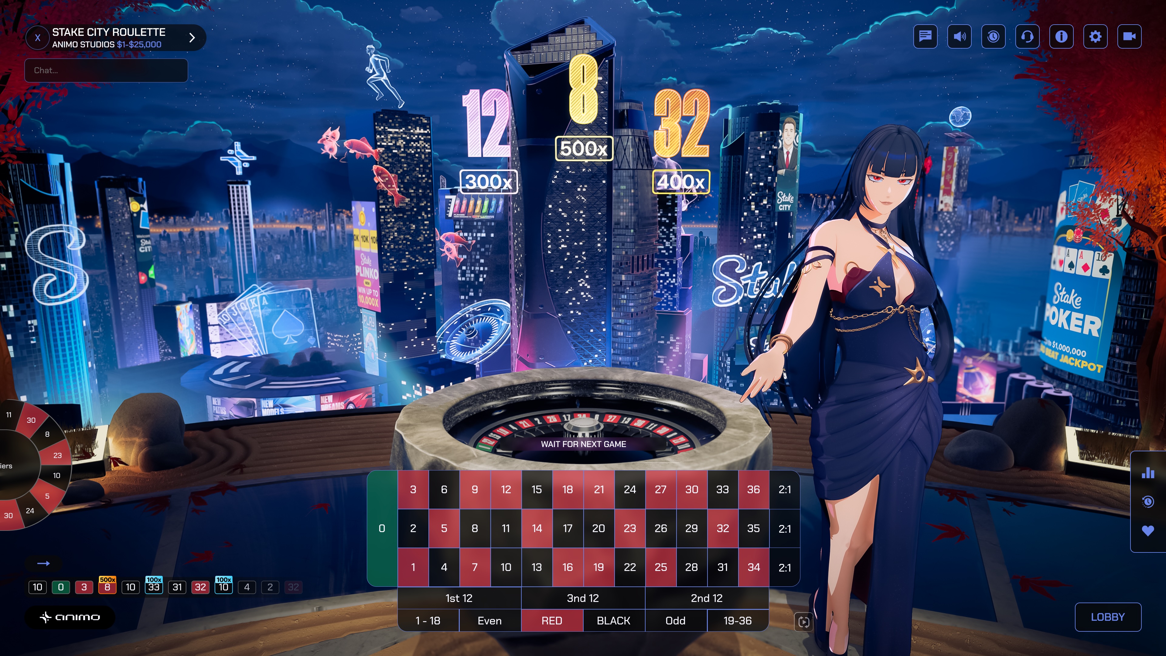 Animo Studios Launches First Multiplier Roulette Gameshow Exclusively with Stake