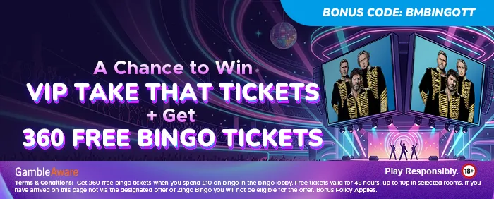 ‘Never Forget’ with Zingo Bingo’s Take That Ticket Competition
