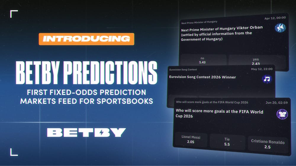 Betby Launches Predictions Vertical to Bring Fixed-odds Markets to Global Events
