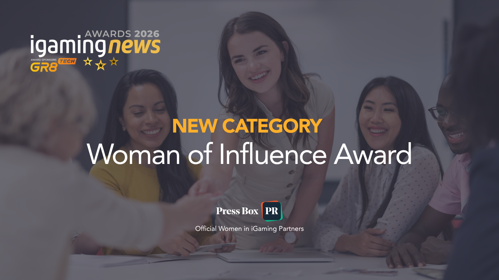 iGaming News Awards 2026 Launch “Woman of Influence” Category with Press Box PR
