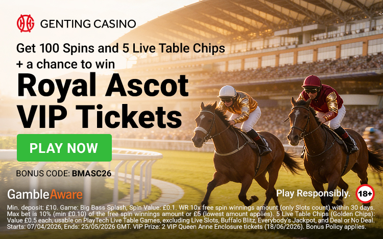 Genting Casino Online Launches Royal Ascot VIP Ticket Leaderboard
