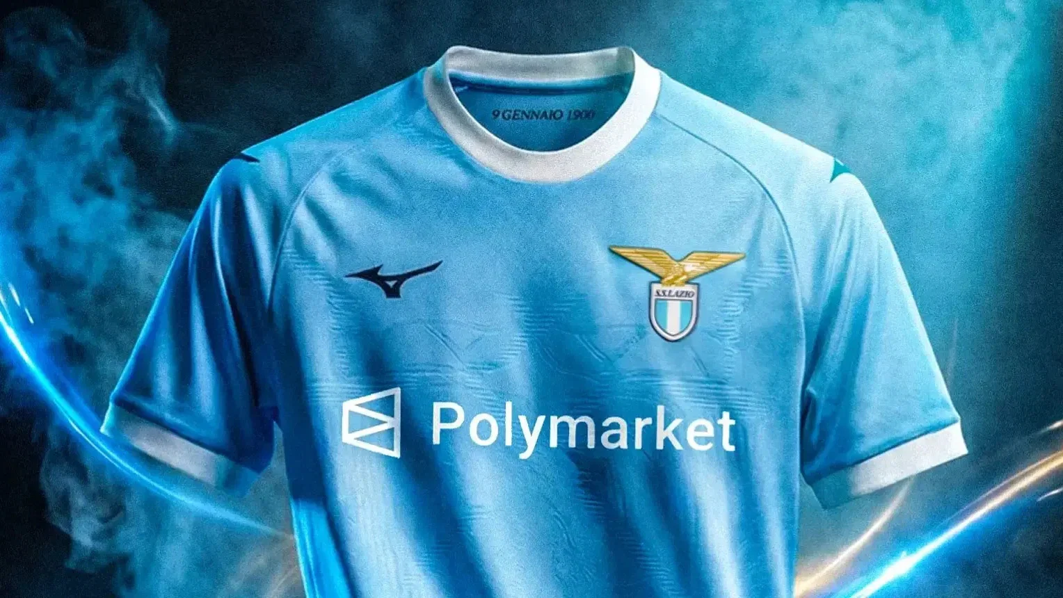 Lazio Land Polymarket as New Front-of-shirt Sponsor in $22m Deal