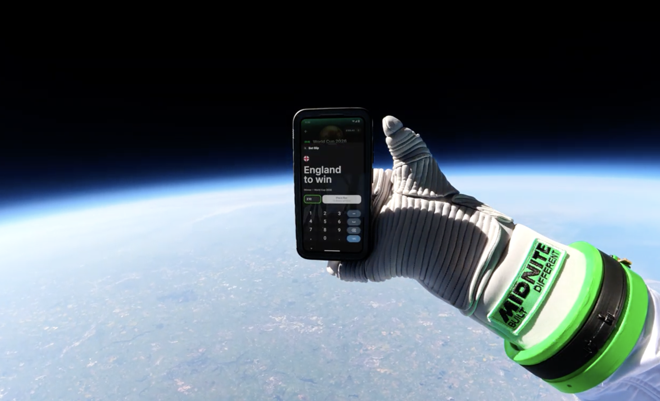 Midnite Becomes First Betting App to Place a Bet in Space