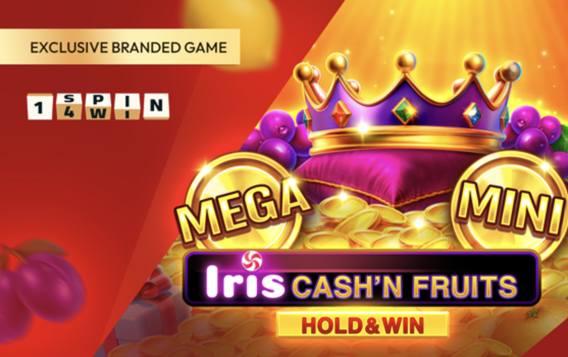 1spin4win Presents Iris Cash’n Fruits Hold and Win, A Branded Slot for Iris Casino