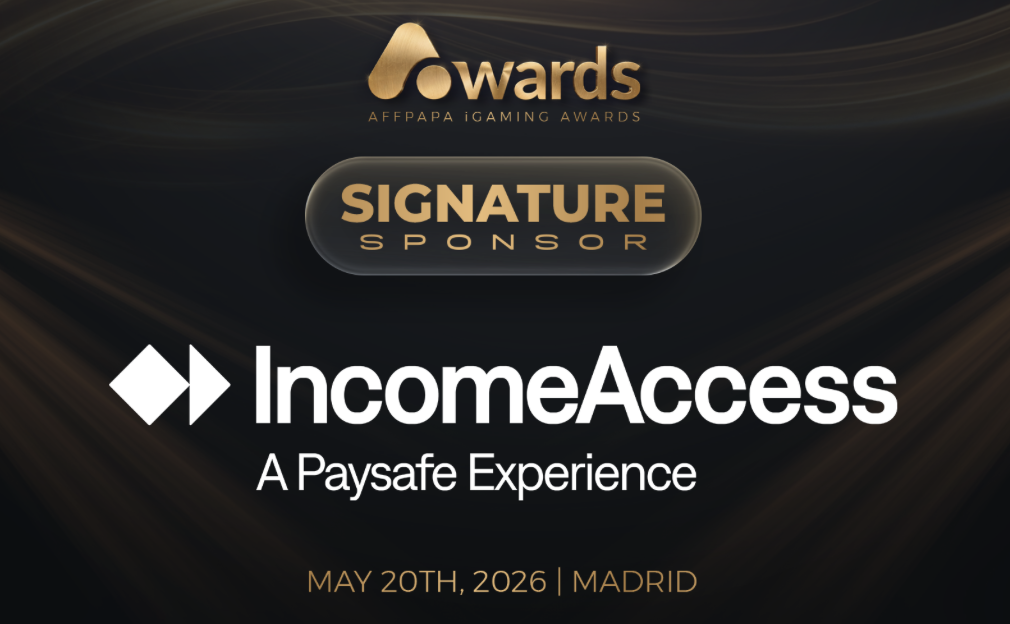 Income Access joins AffPapa iGaming Awards as Signature Sponsor