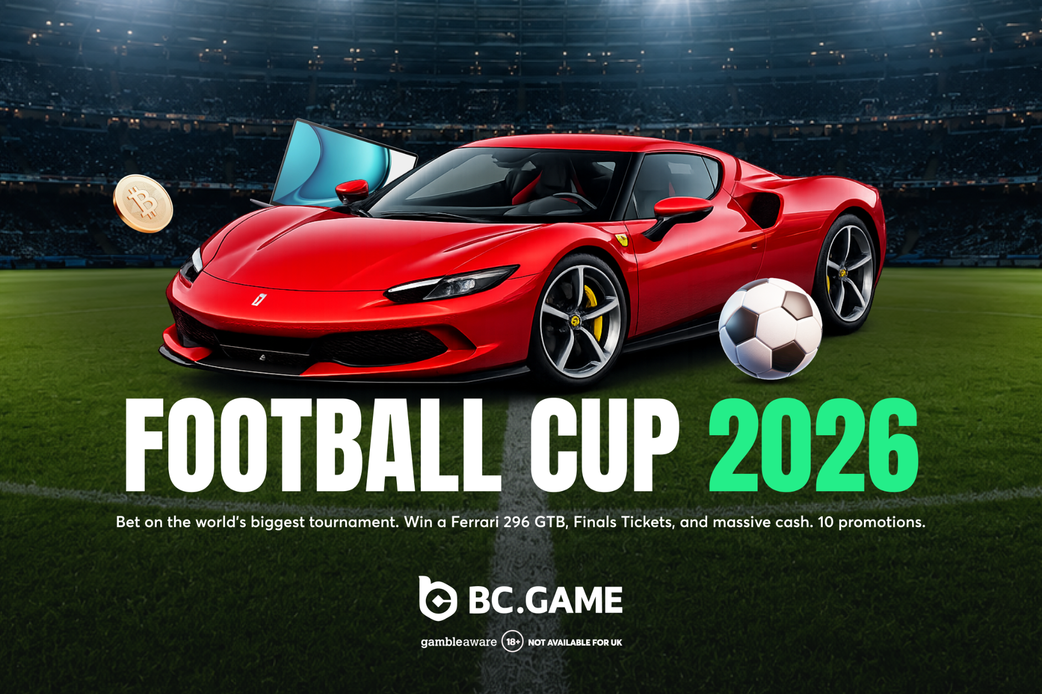 BC.GAME Launches Football Cup 2026 Campaign With Over $2M in Rewards