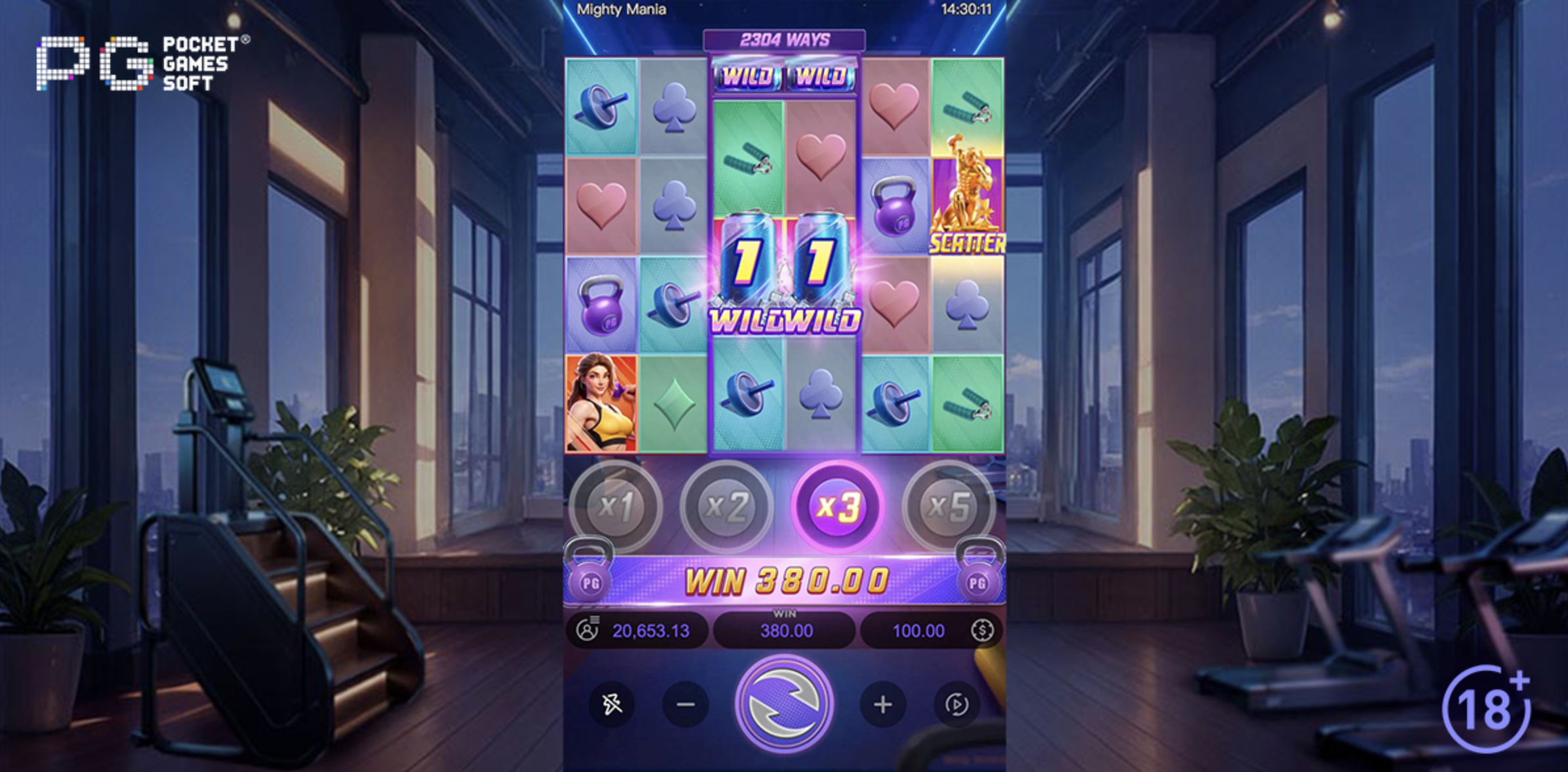 PG Soft Flexes its Creative Muscles with Mighty Mania Slot