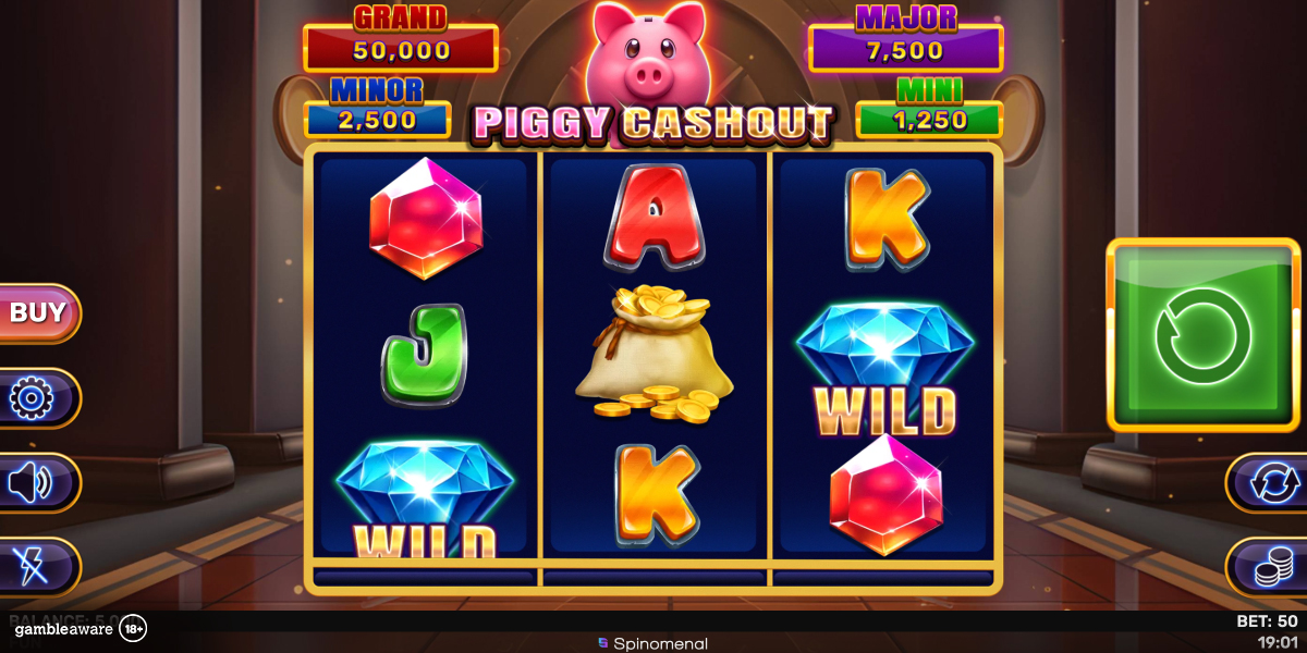 Spinomenal Breaks out Piggy Cashout - Hold & Hit 3x3