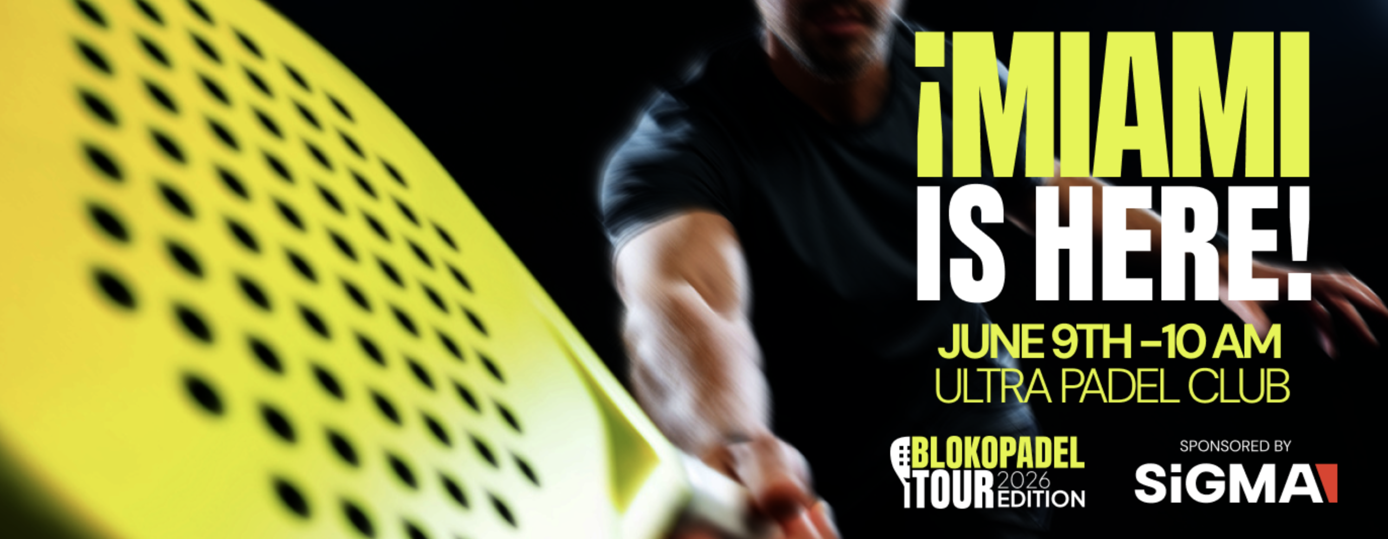 Blokotech’s SiGMA Global Padel Tour Moves on to Miami for Third Stage