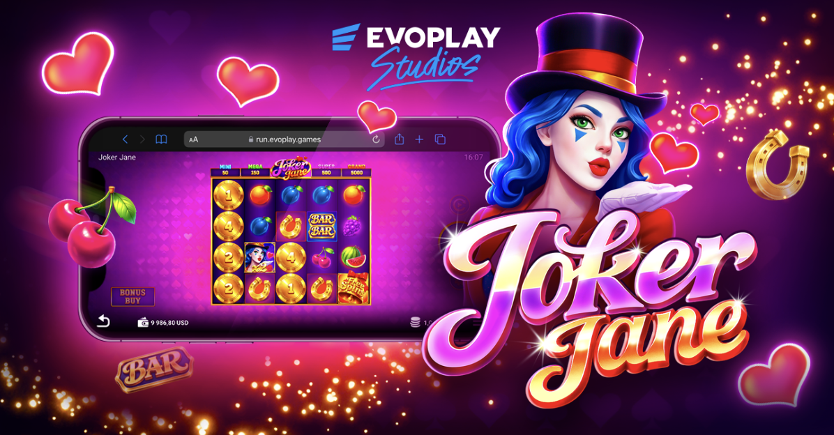 Evoplay Deals out Chaos and Charm in New Release Joker Jane