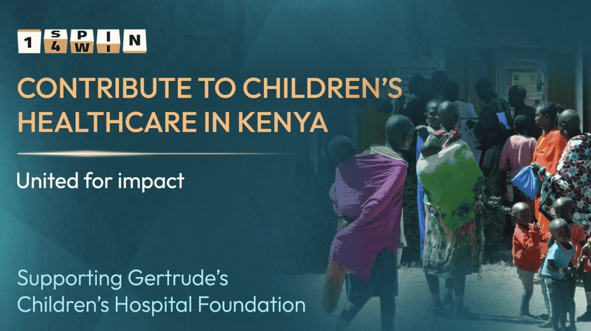 1spin4win Calls on the iGaming Community to Support Children’s Healthcare in Kenya