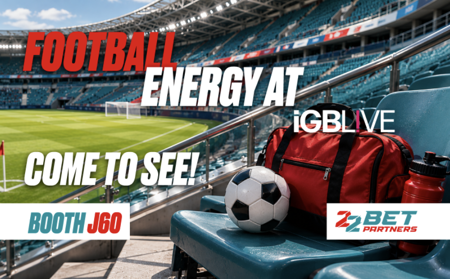 22Bet Partners Showcases a Unique Football-Inspired Concept at iGB Live