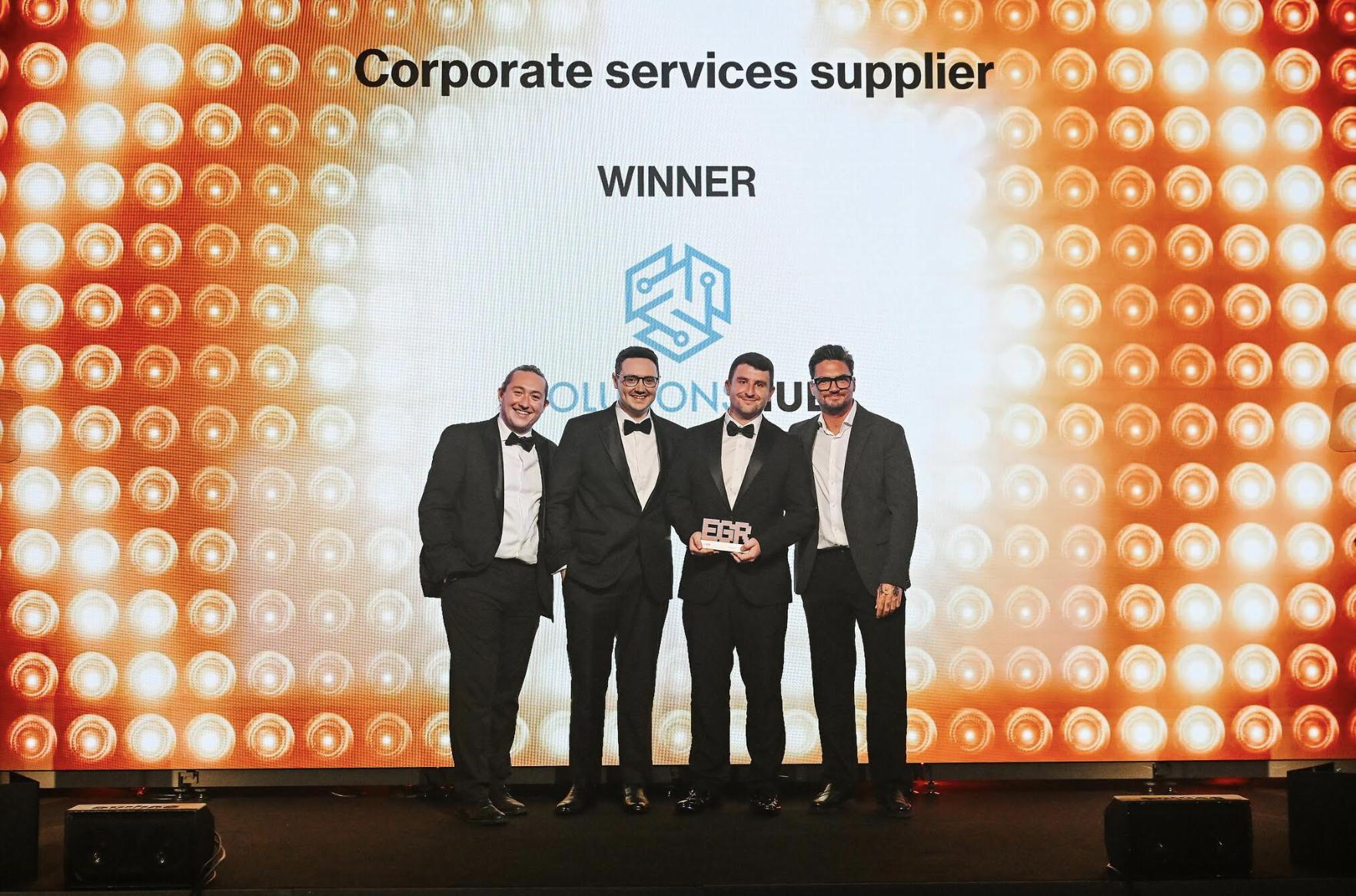 SolutionsHub Wins Corporate Services Supplier Award at EGR B2B Awards 2026