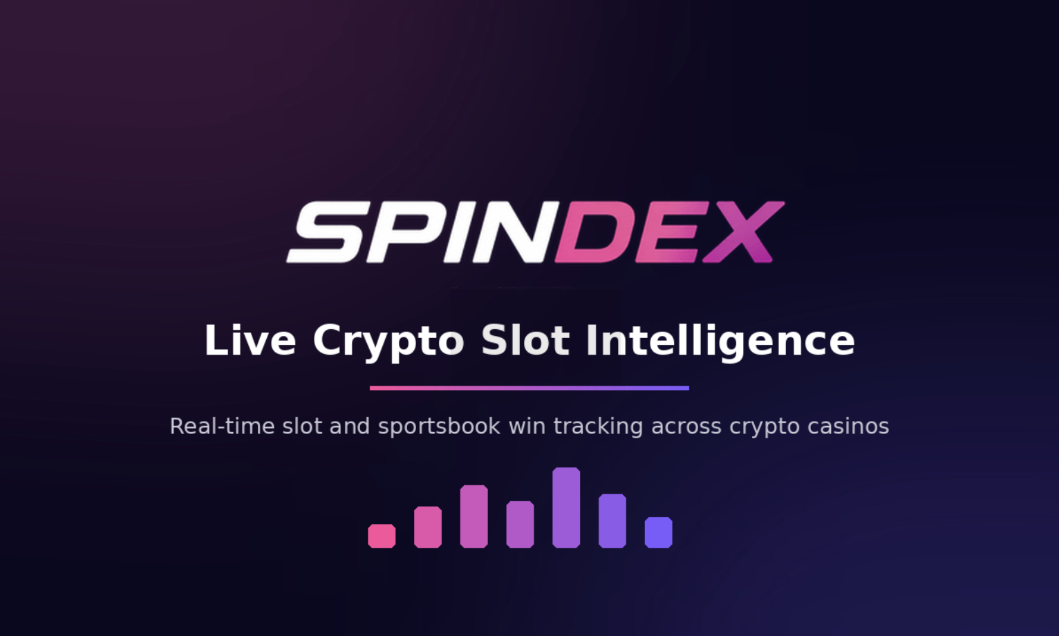 Spindex Launches Real-Time Analytics Platform for Crypto Casino Slots and Sports Betting
