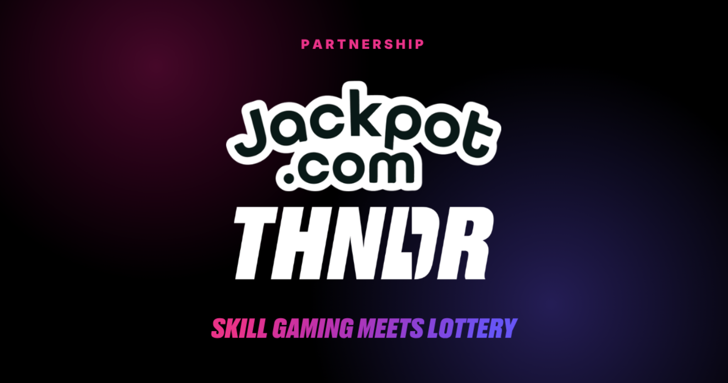 Jackpot.com and THNDR Partner to Bring Skill Gaming to Lottery