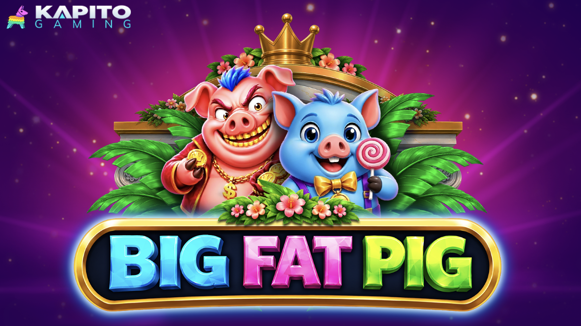 KAPITO Gaming Cracks Open the Vault With ‘Big Fat Pig’: A 6×5 Cascade Slot Where Multipliers Combine Up to 100x