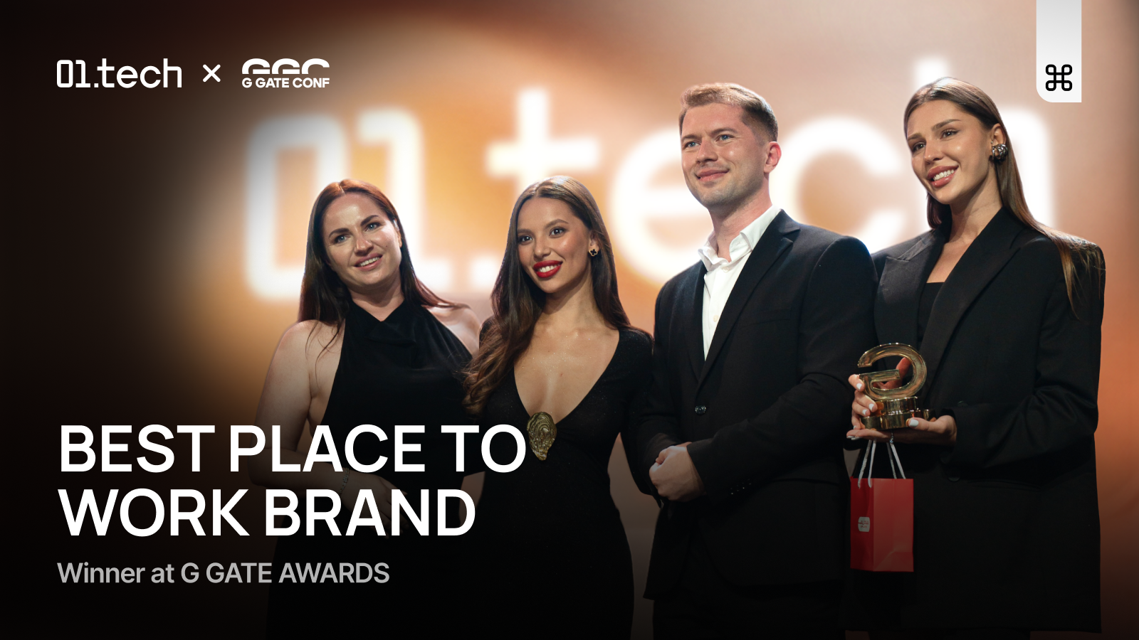 01.tech Named Best Place to Work Brand at GGate Awards 2026