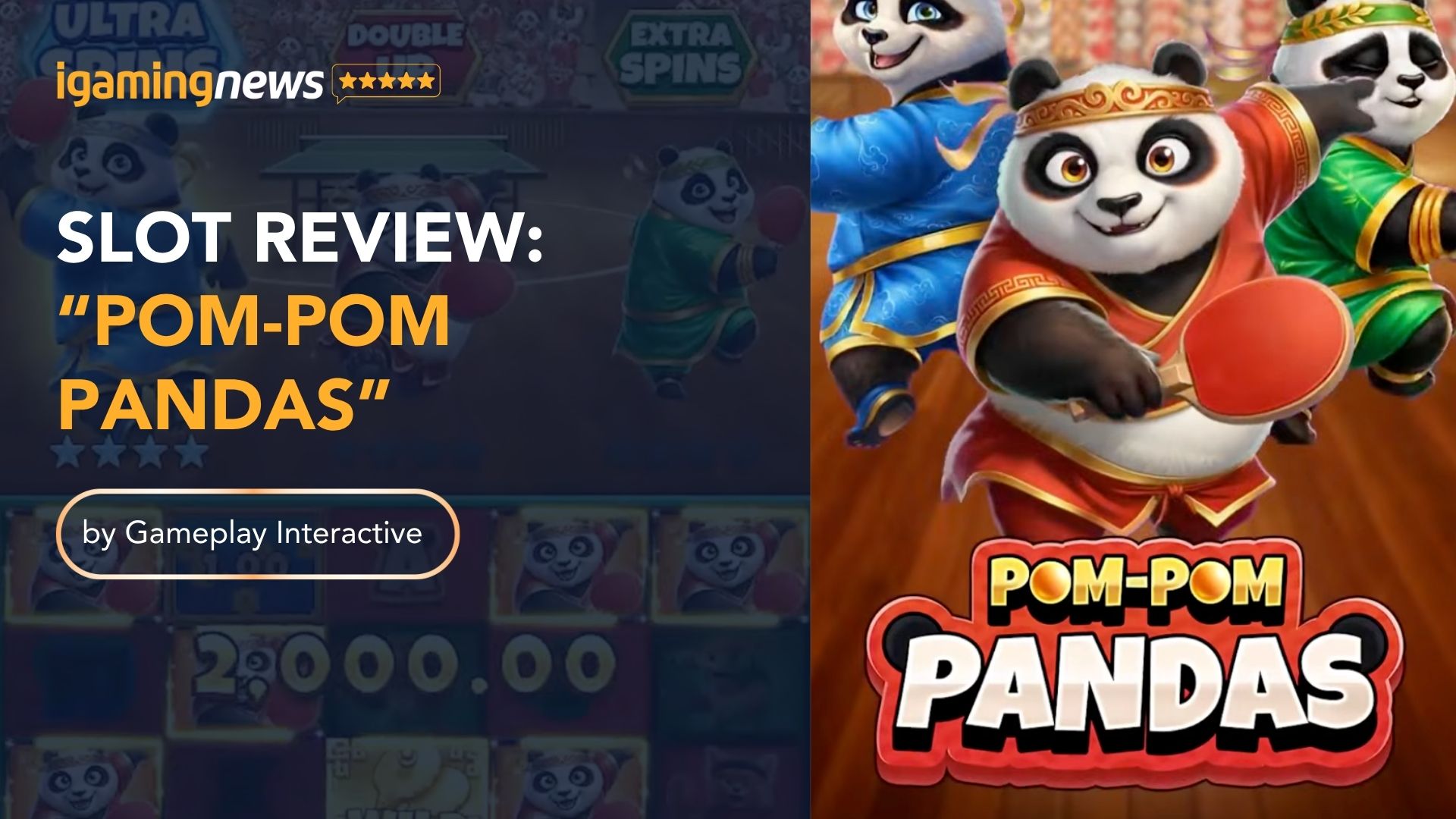 Slot Review: Pom-Pom Pandas by Gameplay Interactive