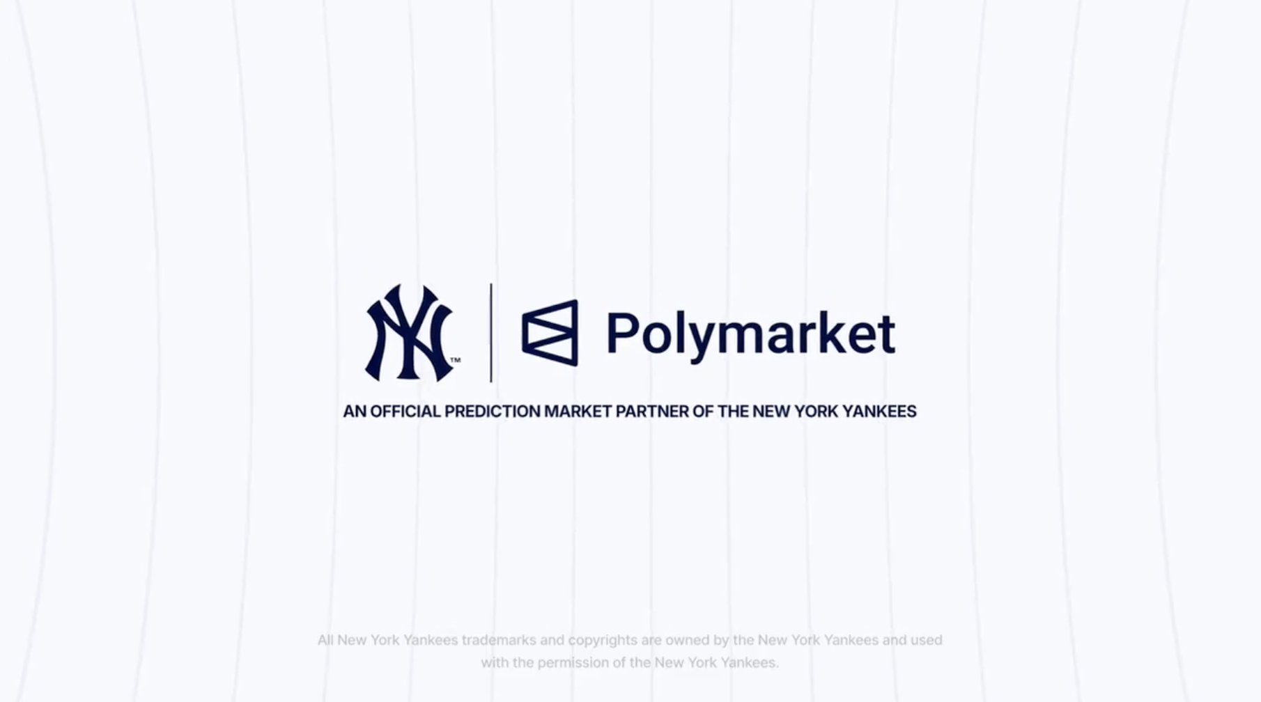 Polymarket Named Official Prediction Market Partner of New York Yankees