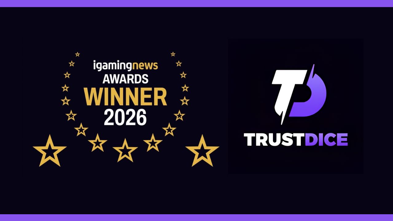 TrustDice Named Crypto Sportsbook of the Year at the iGaming News Awards 2026
