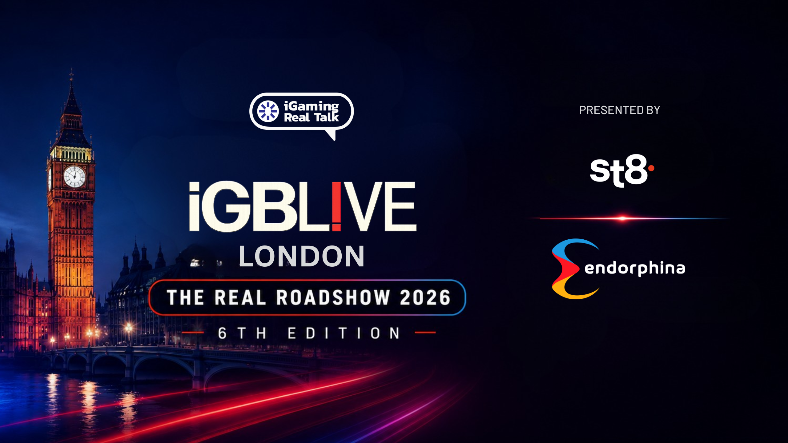 St8 and Endorphina Sponsor iGaming Real Talk's London Content Series