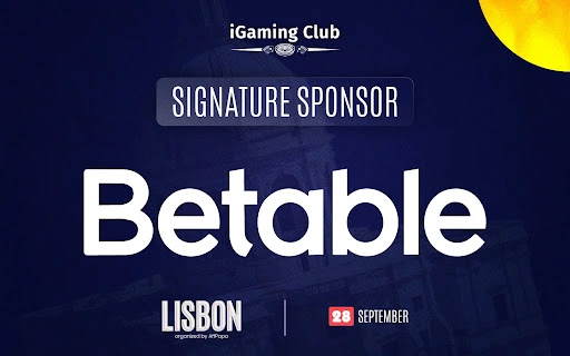 Betable Joins iGaming Club Lisbon as Signature Sponsor