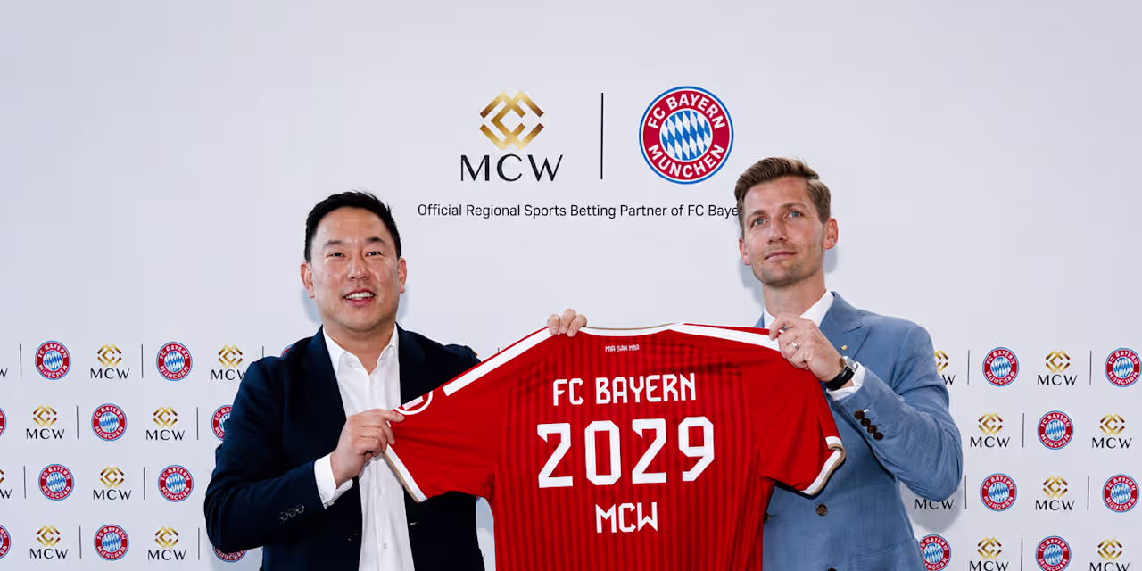 FC Bayern Munich Signs Three-Year Deal With Mega Casino World