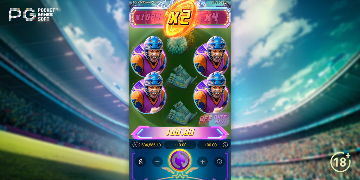 PG Soft Rushes for Glory with Touchdown Wins