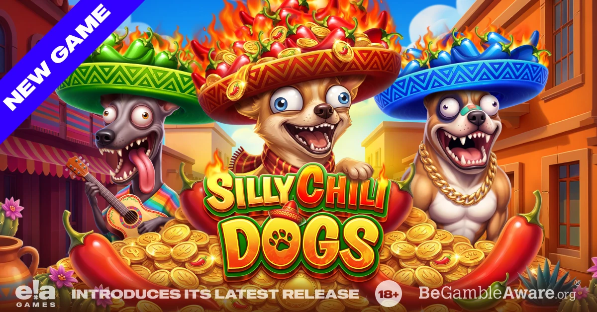 ELA Games Turns the Pack Loose with New Slot Silly Chilli Dogs