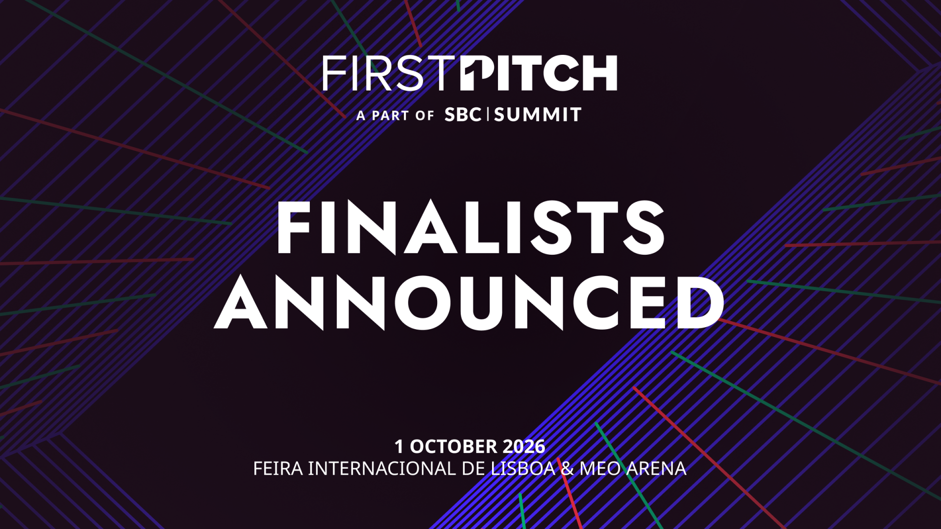 SBC Summit Announces Five Finalists For 2026 First Pitch Startup Competition