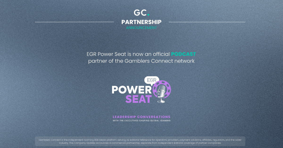 Gamblers Connect and EGR Global Announce Power Seat Partnership