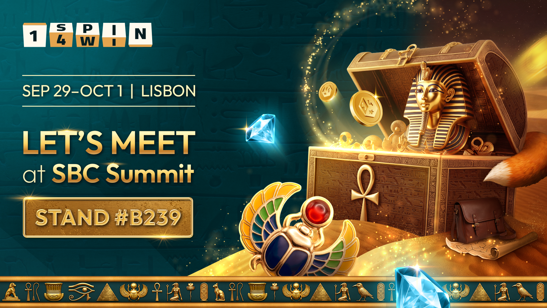 1spin4win Heads to SBC Summit 2026 with Lucky Foxilian Hold and Win