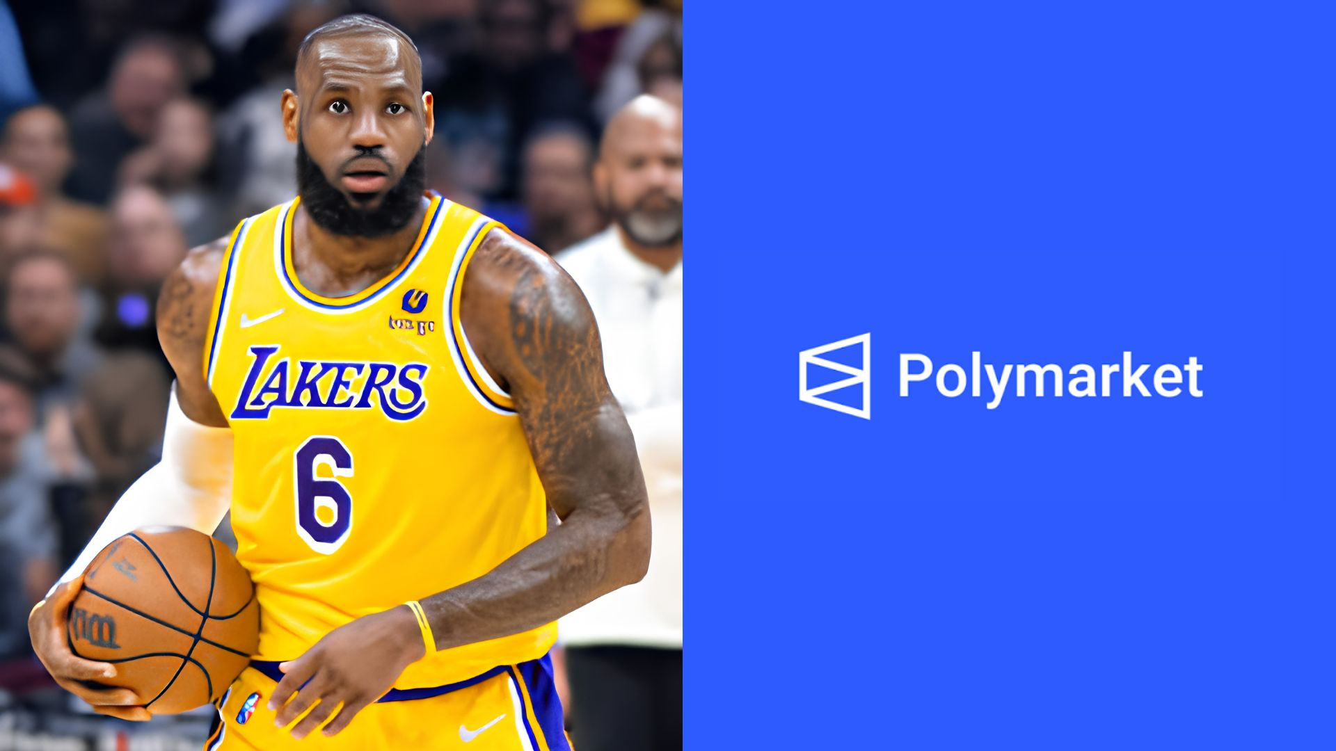 LeBron James Teases Polymarket Partnership