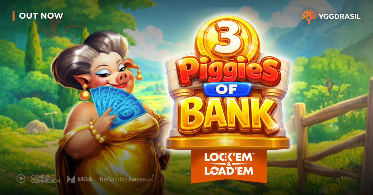 Yggdrasil Launches 3 Piggies of Bank Featuring New Lock’em & Load’em™ Mechanic