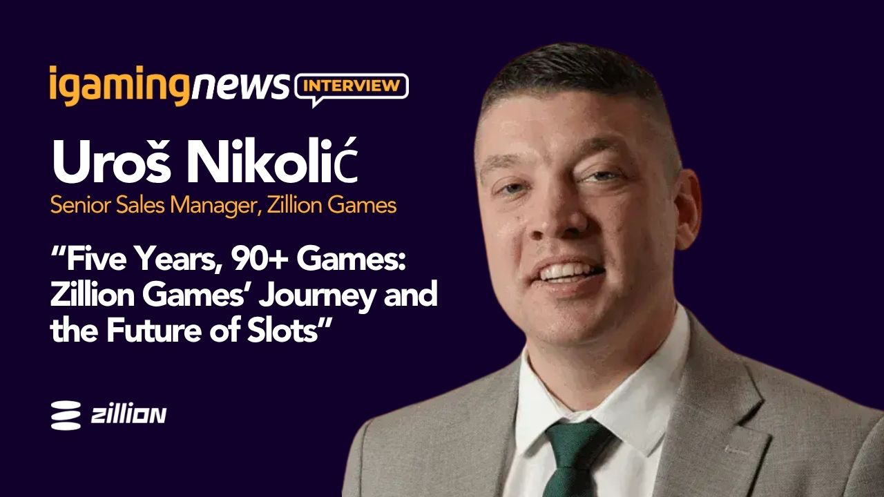 Five Years, 90+ Games: Uroš Nikolić on Zillion Games’ Journey and the Future of Slots