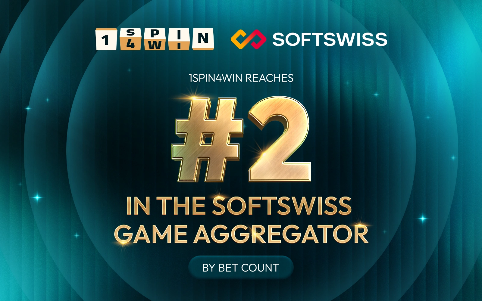 1spin4win Keeps Second Place in the SOFTSWISS Game Aggregator by Bet Count in H1 2026