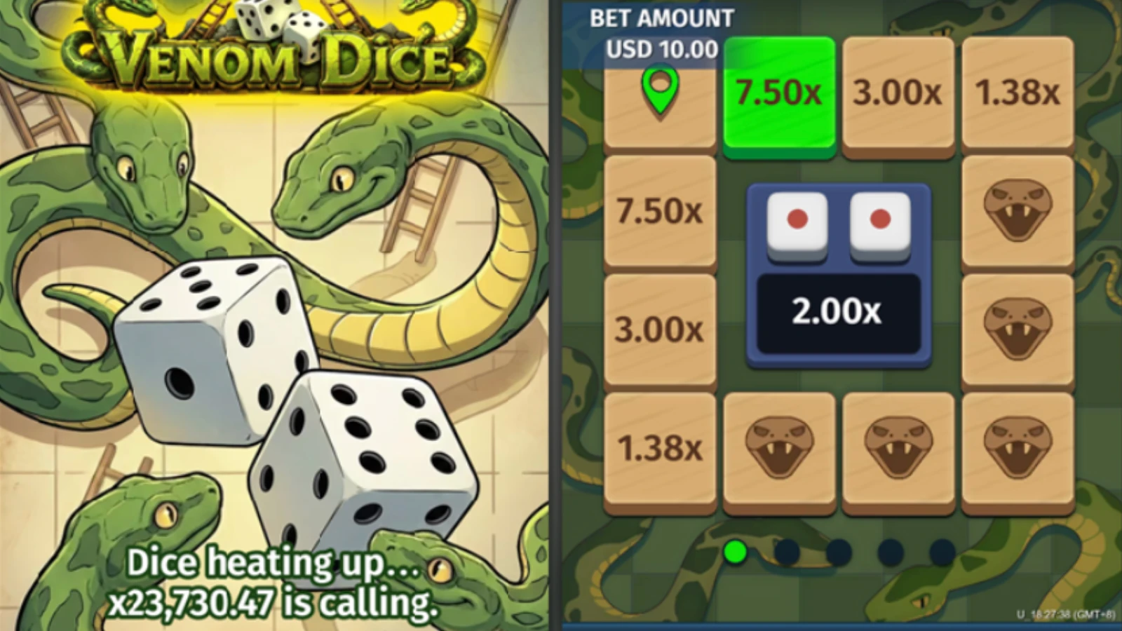 Crescendo Games Launches Venom Dice With Three Difficulty Modes