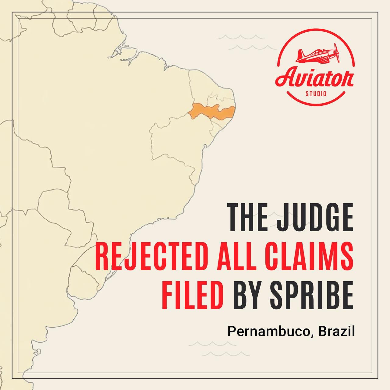 Pernambuco Court Rejects All Spribe Claims