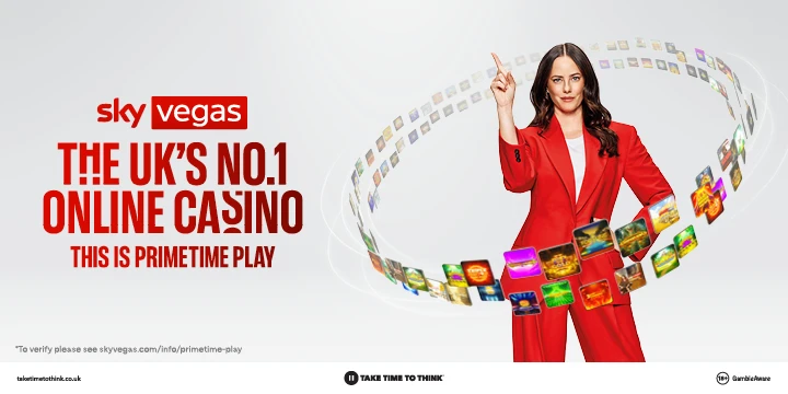 Sky Vegas Launches Primetime Play Brand Campaign
