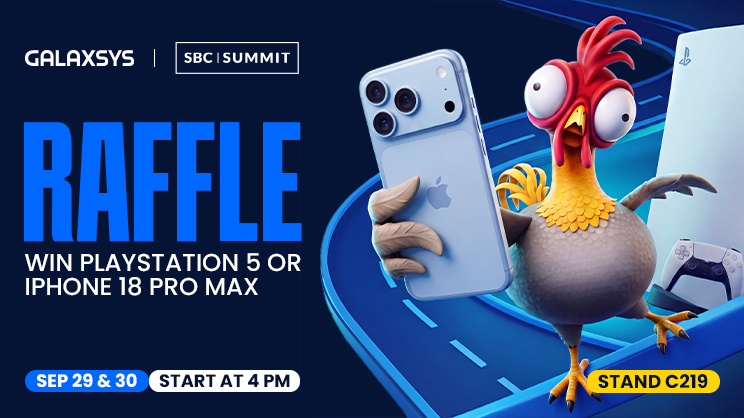 Galaxsys Brings Exclusive Raffle and Latest Games to SBC Summit 2026