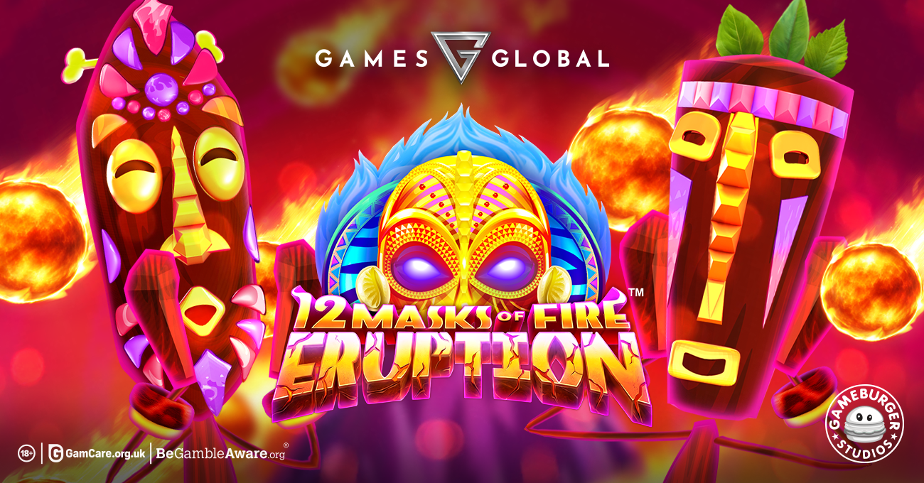 Games Global and Gameburger Studios Evolve Popular Series in 12 Masks of Fire: Eruption Prize Flow™