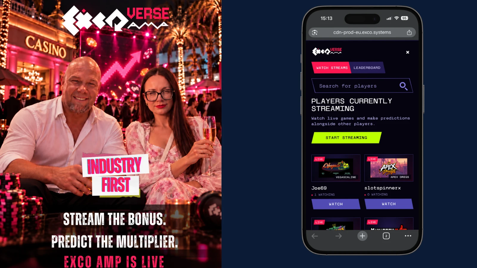 EXCO Introduces In-Game Streaming With 500 Casino