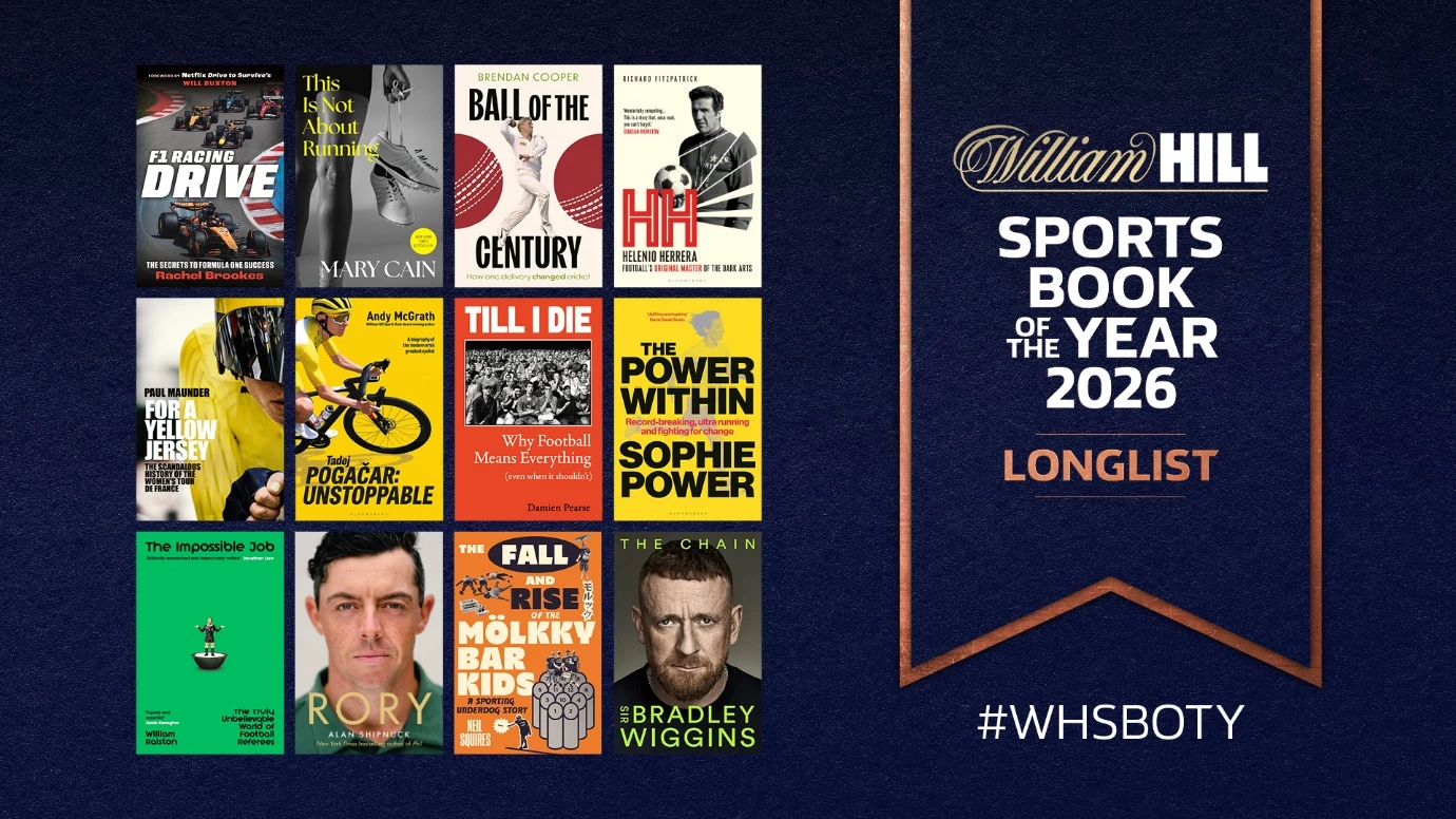 William Hill Sports Book Of The Year Award 2026 Longlist Announced
